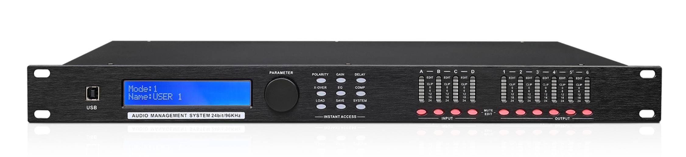 DP46 / 4进6出音频处理器