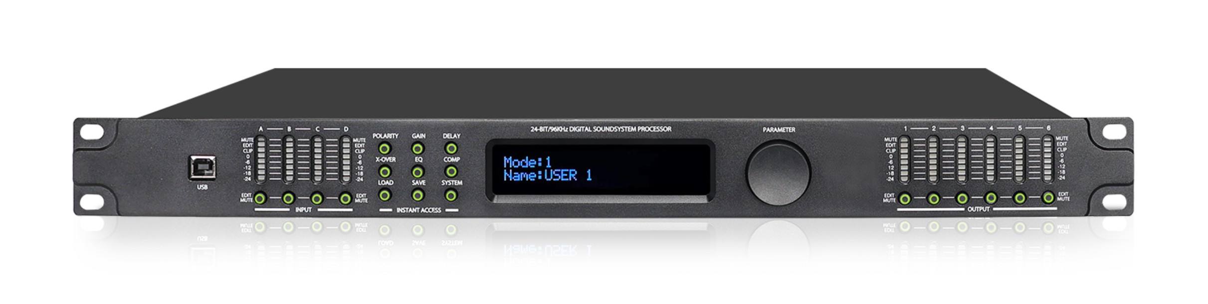 DP460 / 4进6出音频处理器